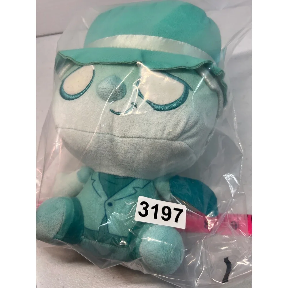 Funko Disney Haunted Mansion Phineas Hitchhiking Ghost Plush Teal 8 Inch Toy